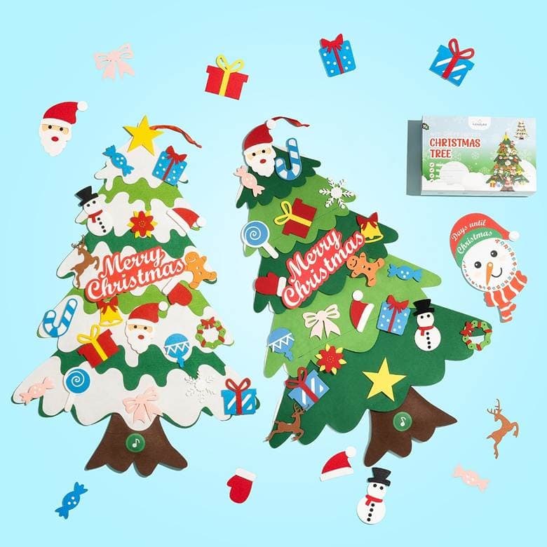Recalled TheKiddoSpace Children's Christmas Tree Toy Play Set