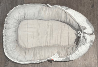 Recalled Bearlala Baby Lounger Top View