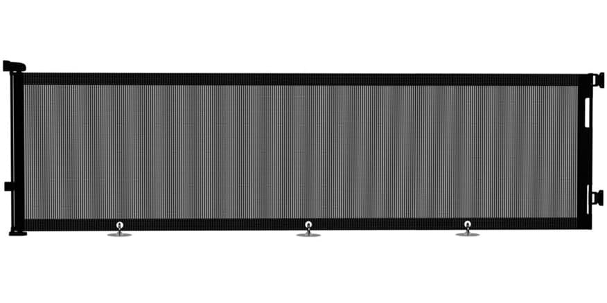 Recalled LIVACTI Retractable Safety Gate - Black